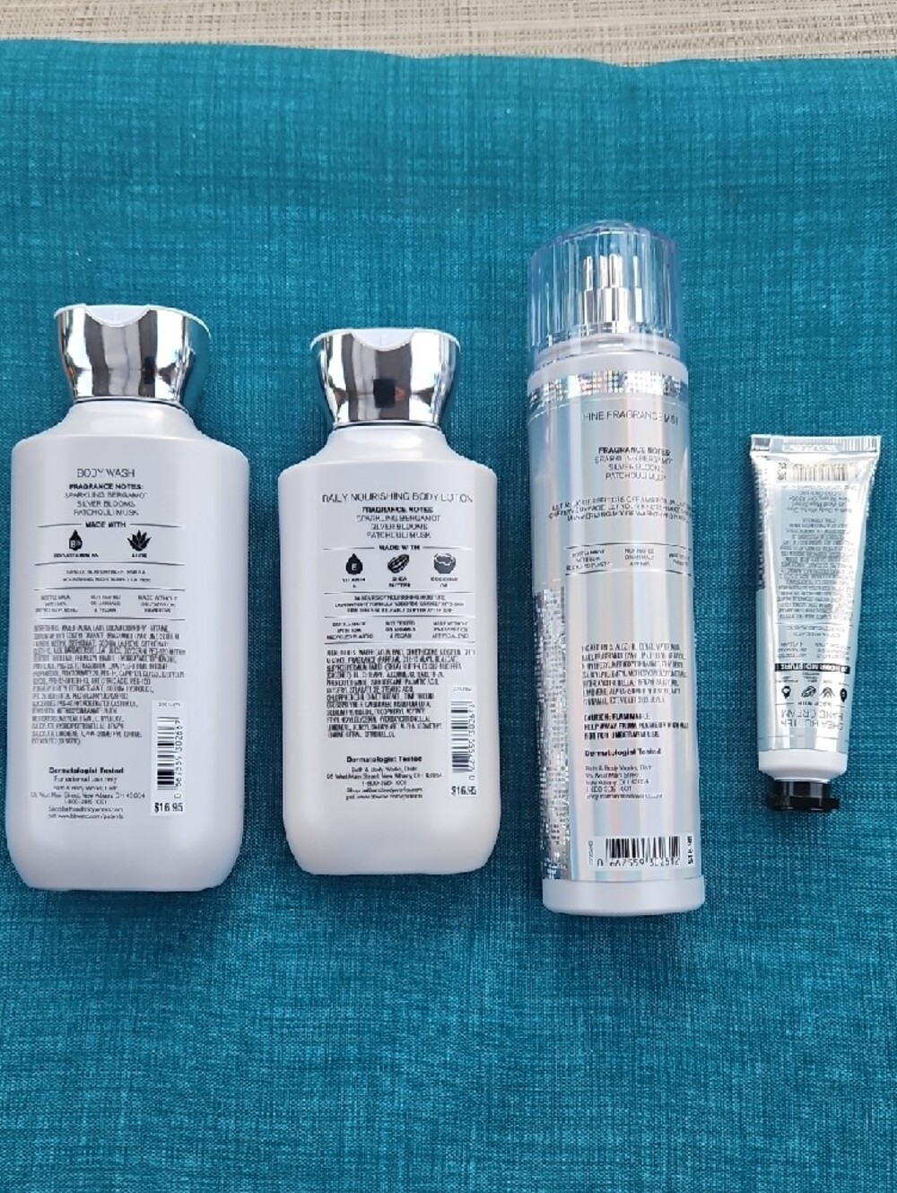 Bath & Body Works Platinum Body Wash & Care Set - Silver - Picture 9 of 16